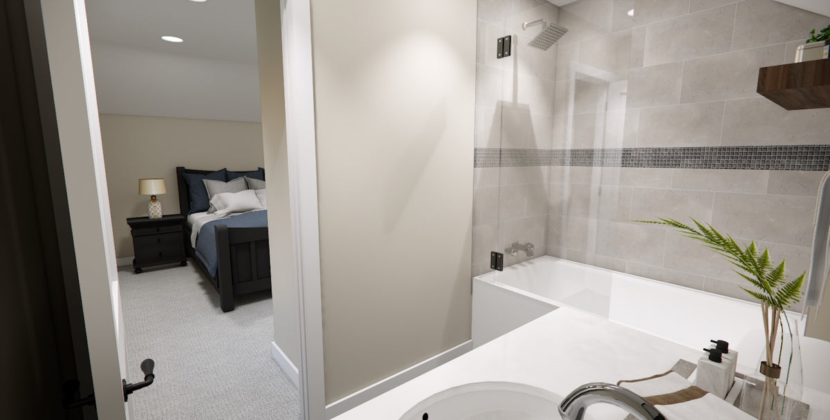 D7361-A Ridgewood House Bedroom 3 Bath