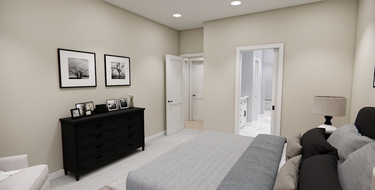 D7362-A Woodley House Master Bedroom