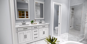 D7362-A Woodley House Master Bathroom