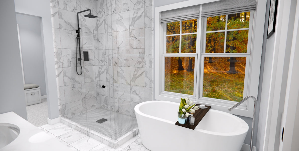 D7362-A Woodley House Master Bath