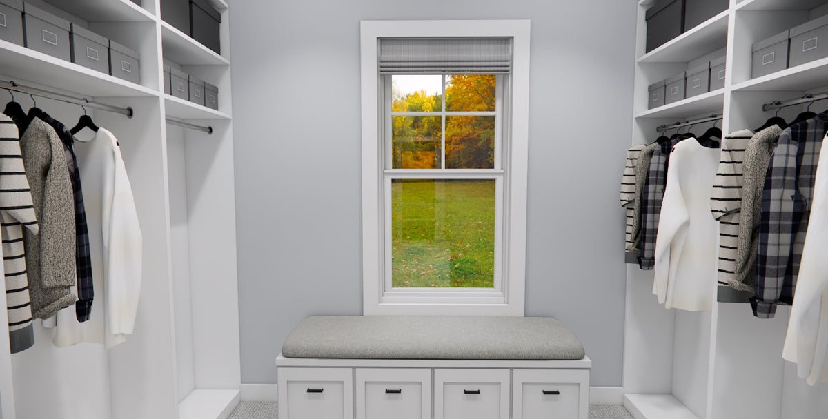 D7362-A Woodley House Walk in Closet