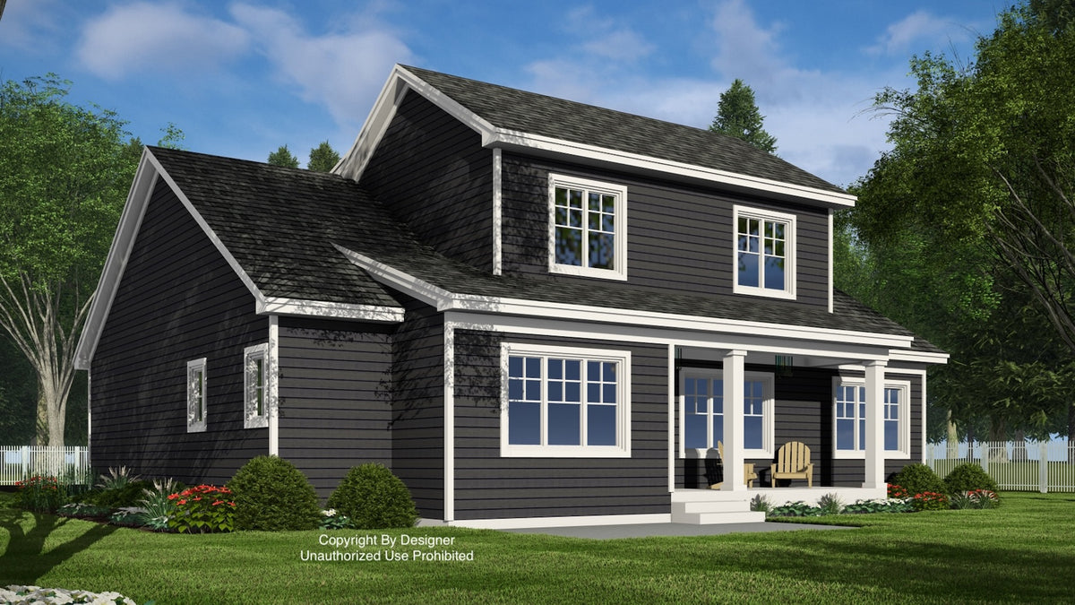 D7362-A Woodley House Exterior-4