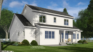 D7353-A Maywood House Exterior-4