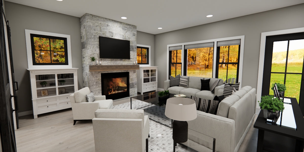 D7355-A Kingsport House Living