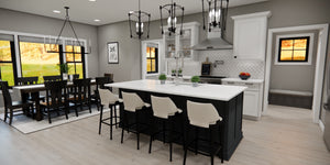 D7355-A Kingsport House Eating Bar, Dining and Kitchen