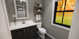 D7355-A Kingsport House Powder Room