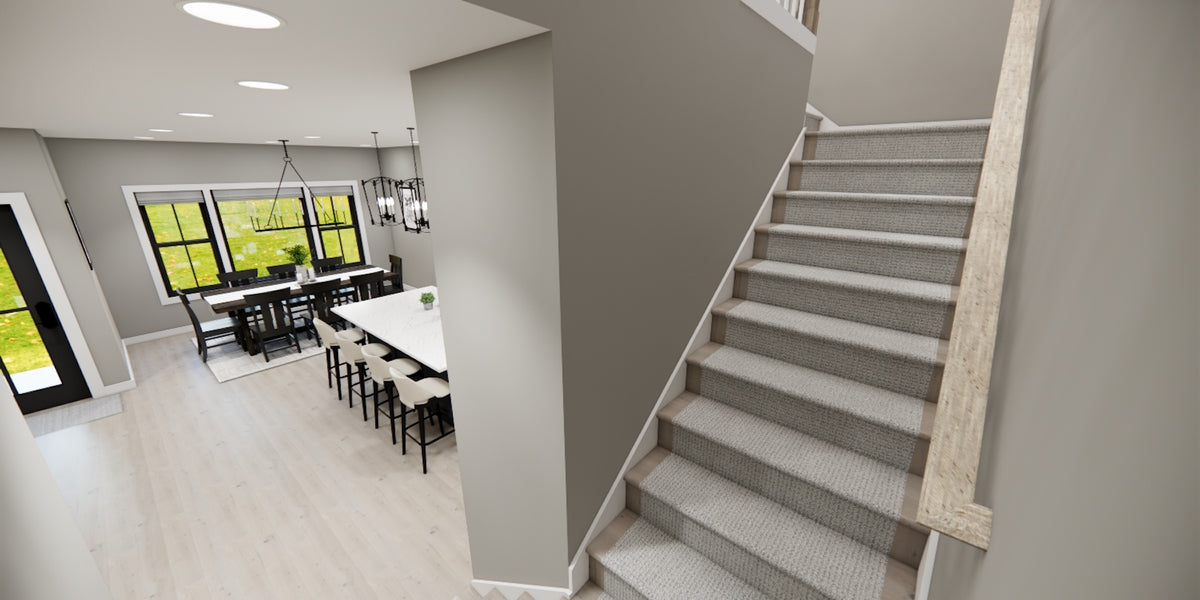 D7355-A Kingsport House Stairs