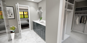 D7355-A Kingsport House Master Bathroom
