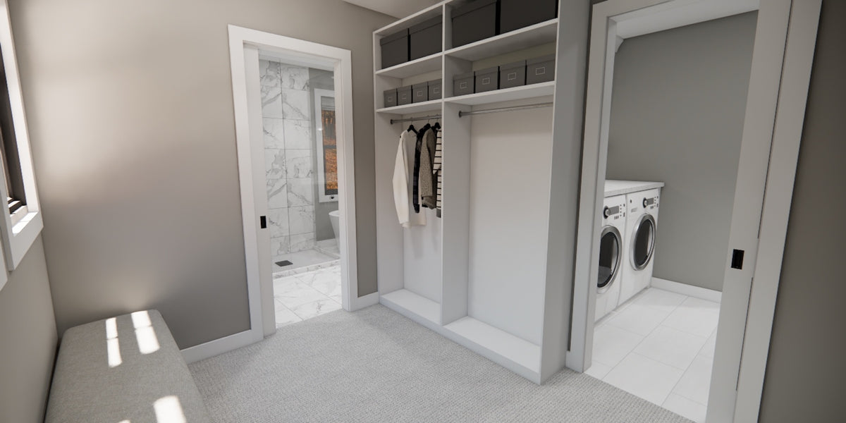 D7355-A Kingsport House Walk in Closet