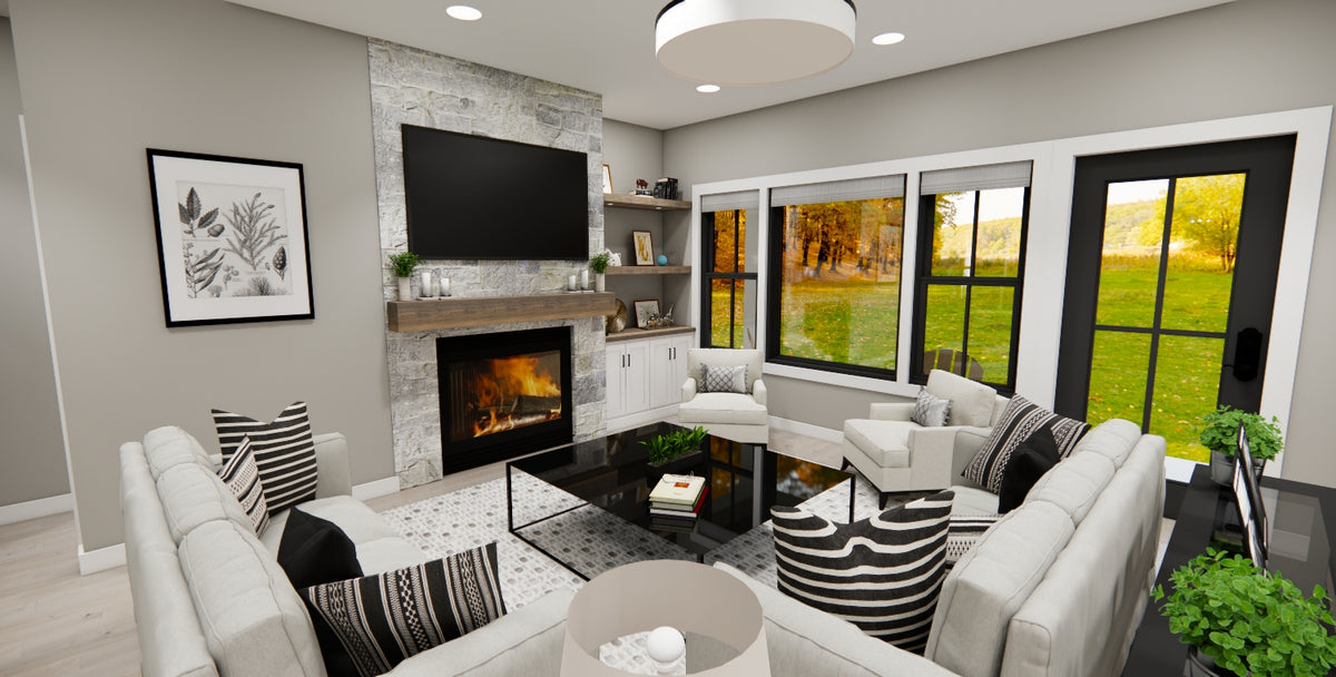 D7348-A Pleasant Hill House Living