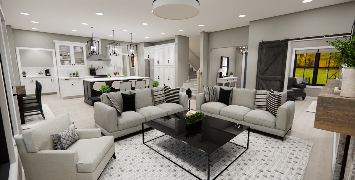 D7348-A Pleasant Hill House Living 3