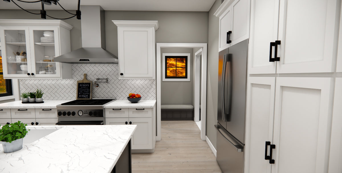 D7348-A Pleasant Hill House Kitchen