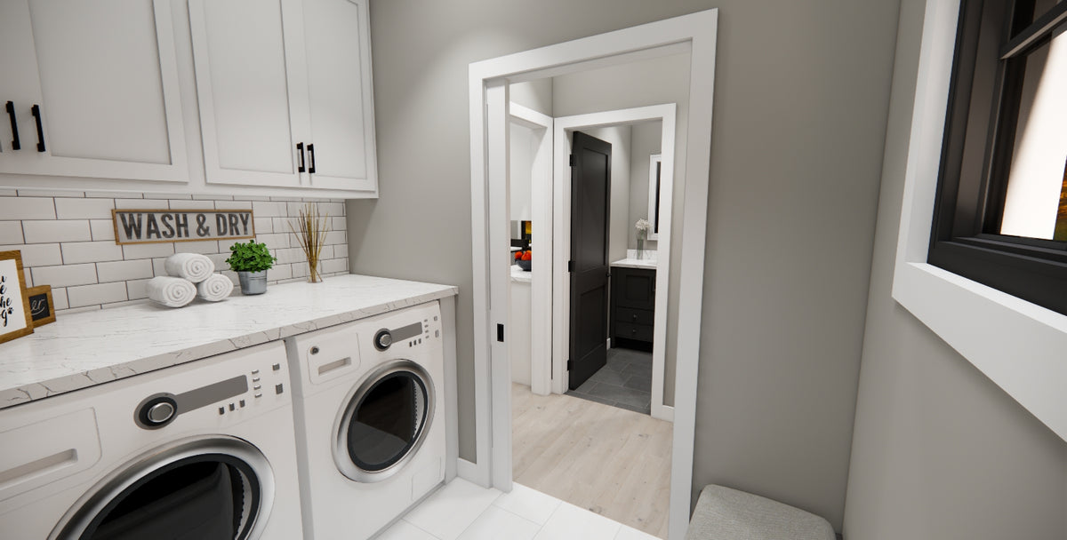 D7348-A Pleasant Hill House Laundry