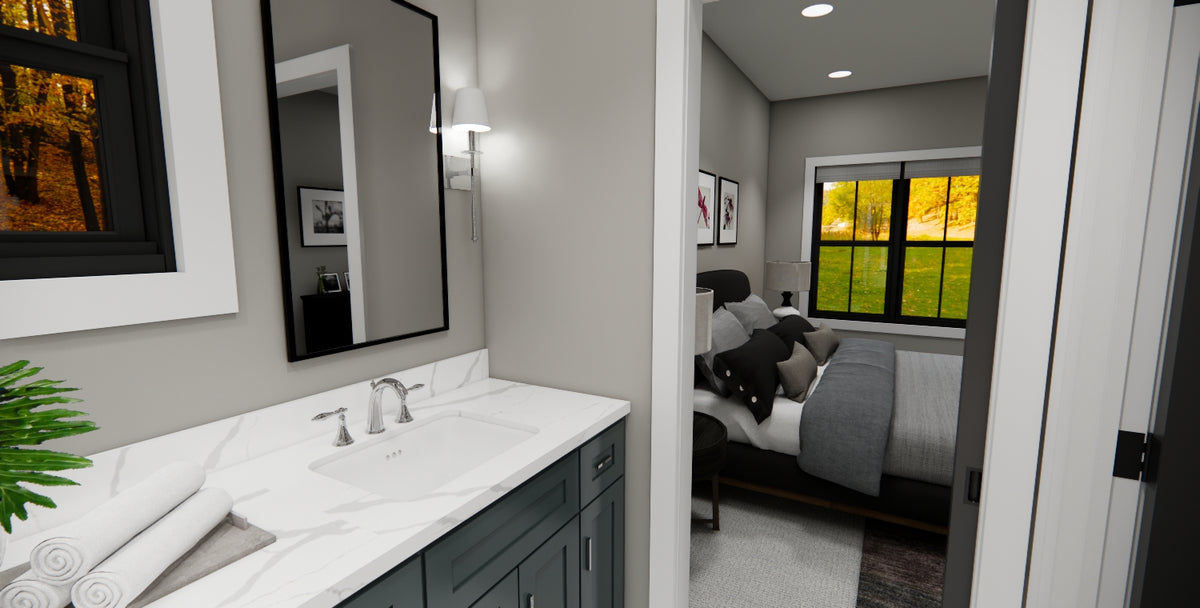 D7348-A Pleasant Hill House Vanity