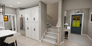 D7348-A Pleasant Hill House Downstairs