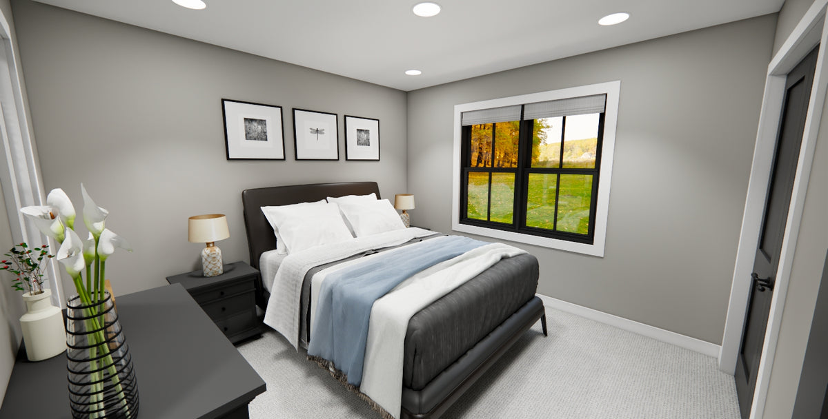 D7348-A Pleasant Hill House Bedroom 2