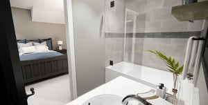 D7348-A Pleasant Hill House Bedroom 1 Bath