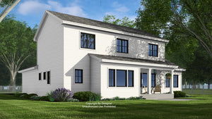 D7348-A Pleasant Hill House Exterior-4