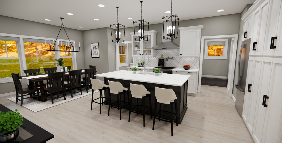 D7352-A Jasper House Kitchen and Dining