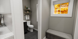 D7352-A Jasper House Powder Room