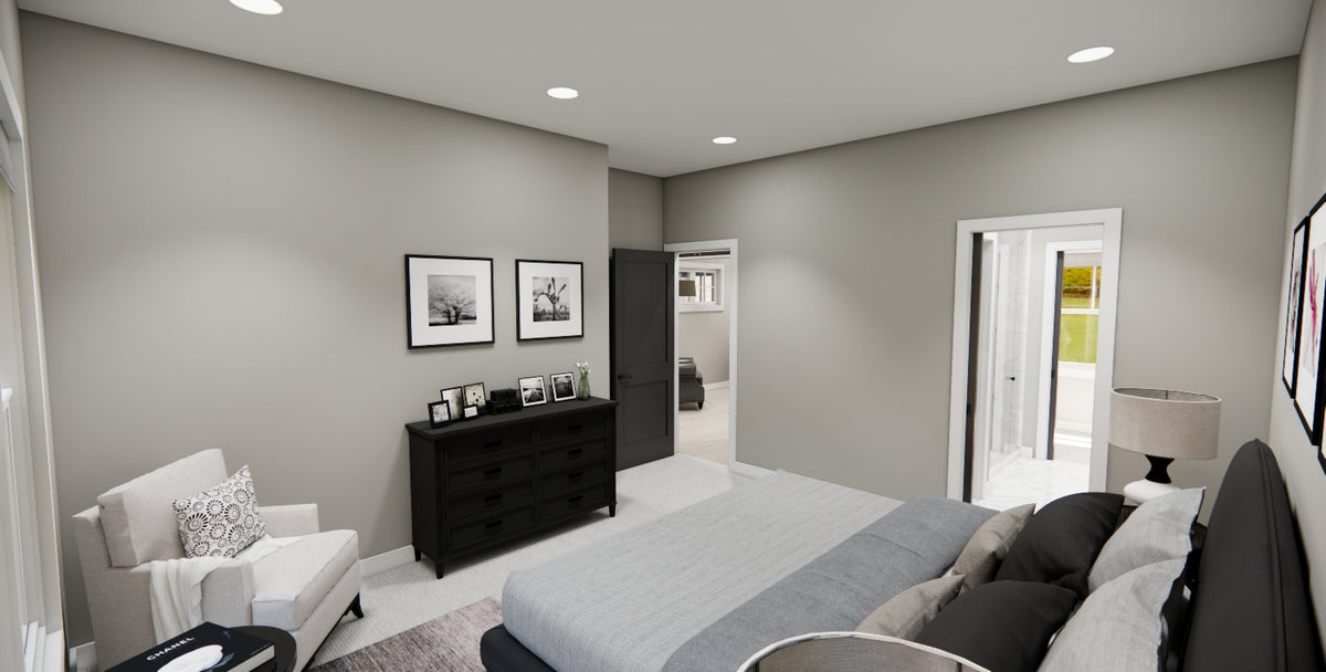 D7352-A Jasper House Master Bedroom