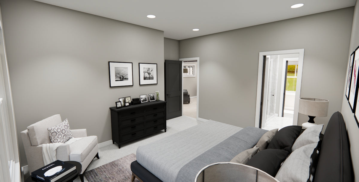 D7352-A Jasper House Master Bedroom