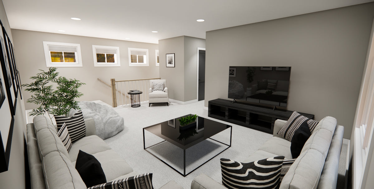 D7352-A Jasper House Loft Living