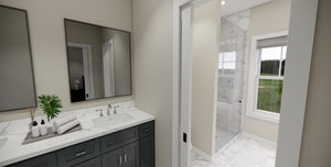 D7349-A Dover House Jack and Jill Bathroom