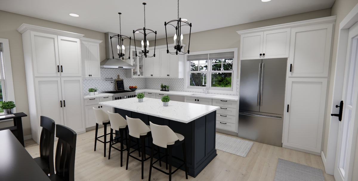 D7349-A Dover House Island