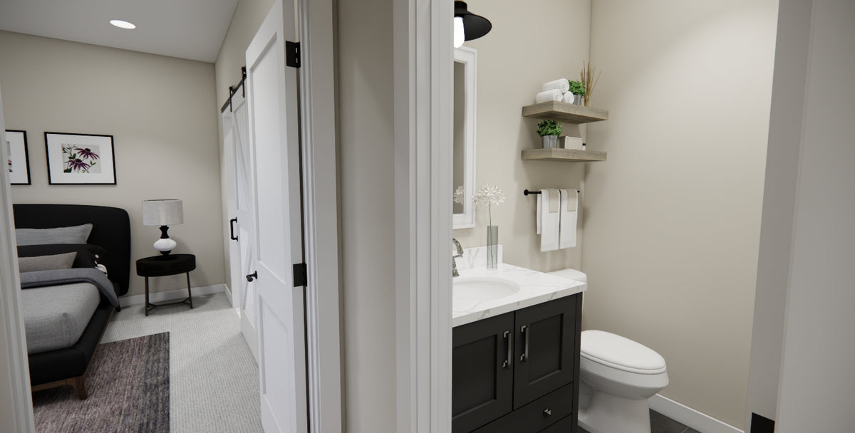 D7349-A Dover House Powder Room