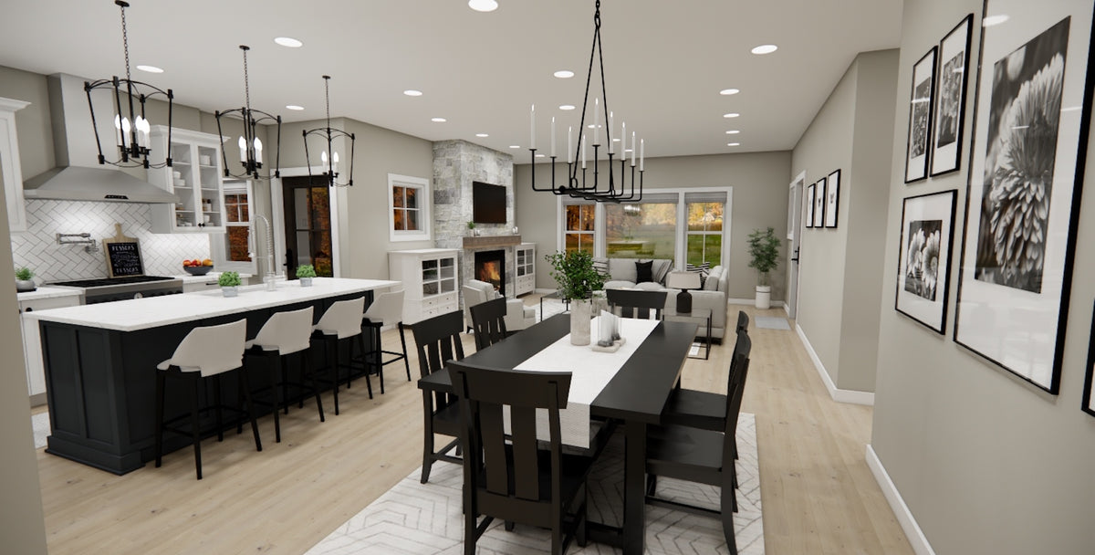 D7377-A Brewer House Kitchen