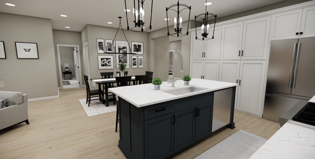 D7377-A Brewer House Kitchen