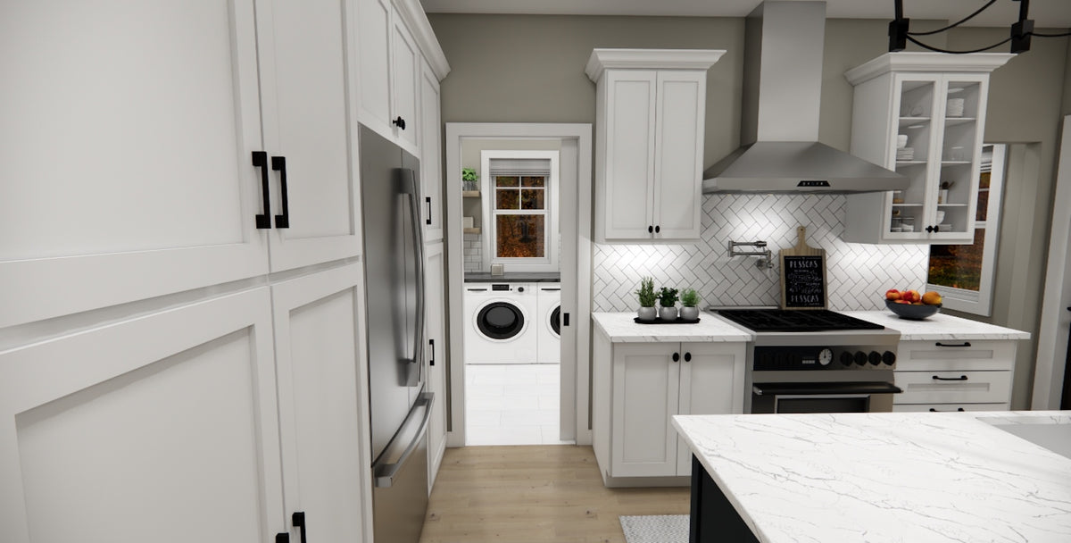 D7377-A Brewer House Kitchen