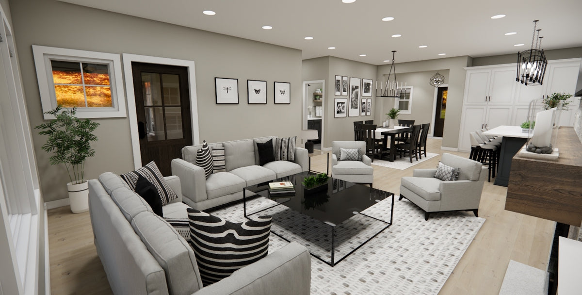 D7377-A Brewer House Great Room