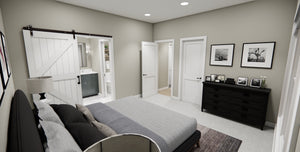 D7377-A Brewer House Master Bedroom