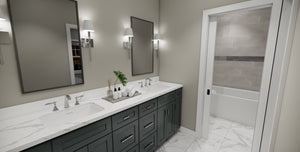 D7377-A Brewer House Master Bathroom