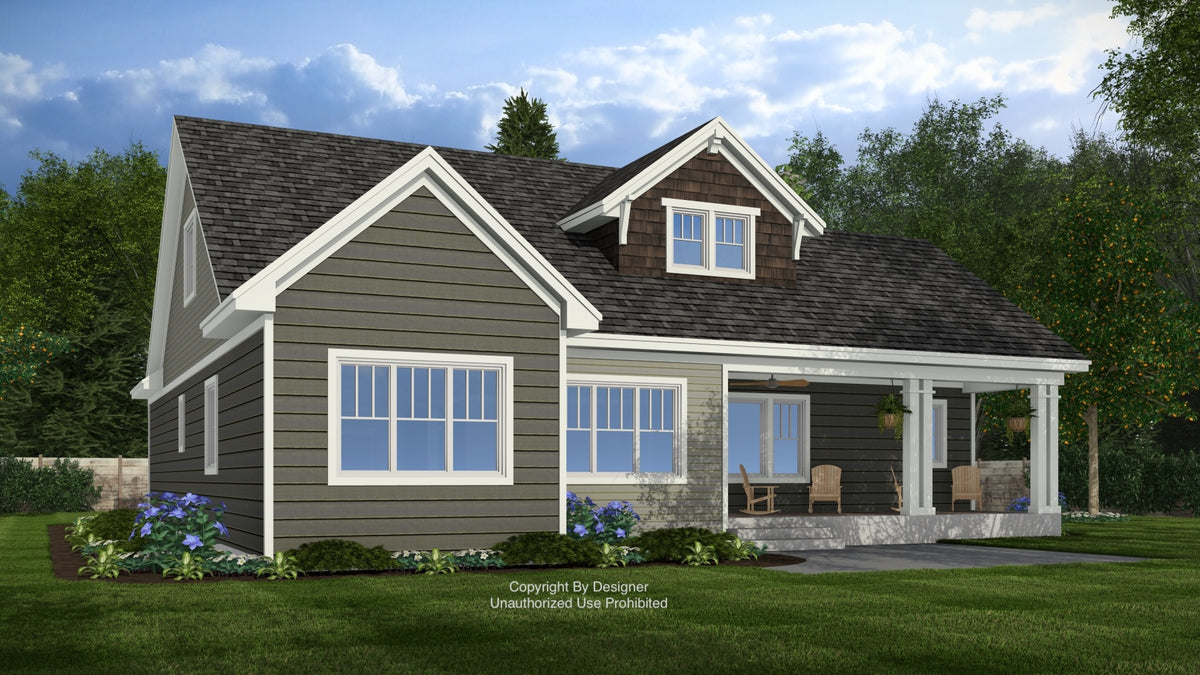 D7356-A Distant Shores House Exterior-3