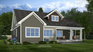 D7356-A Distant Shores House Exterior-3