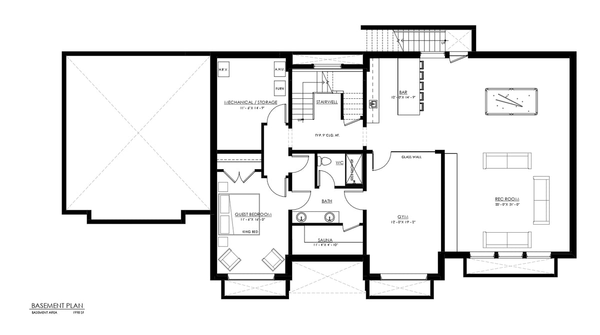 Basement Floor Plan