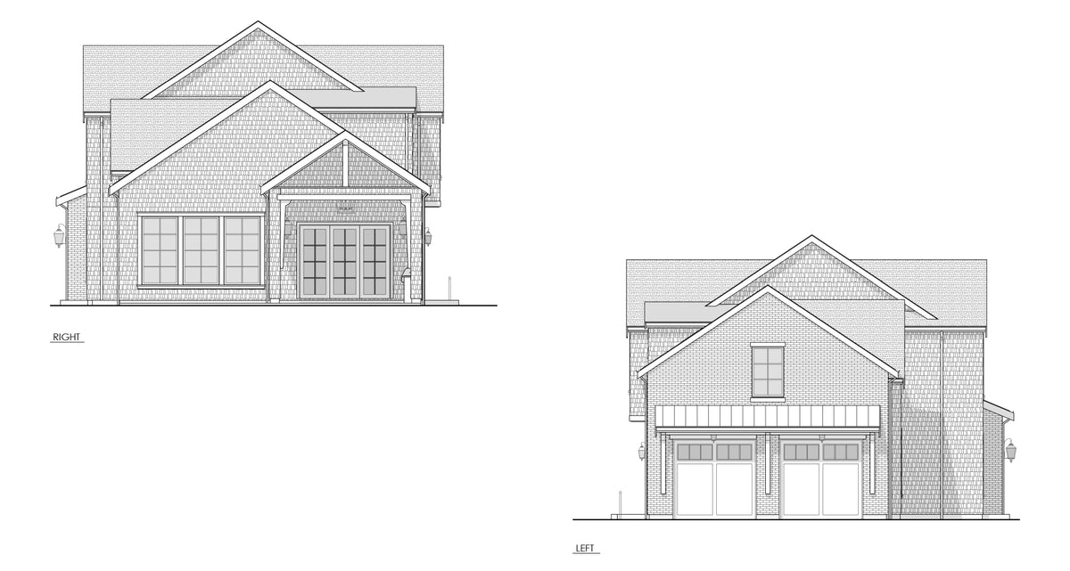 A Luxurious Fusion of Farmhouse and Contemporary House Plan