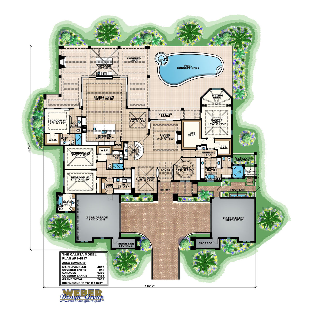 Calusa Main Floo Plan