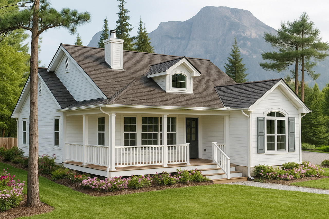 AM7196-A Cambridge House Plan Country 