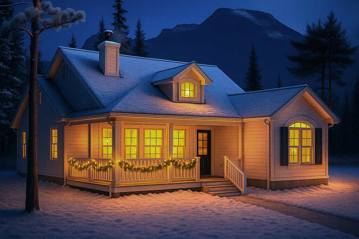 AM7196-A Cambridge House Plan Exterior 1