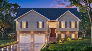A8205-A Traditional House, 3 Bedrooms, 2 Bathrooms | Camelot House Plan Exterior-3