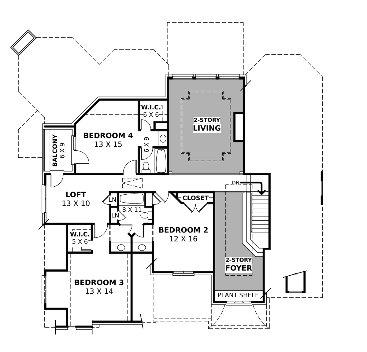 Campden - Second Floor Plan