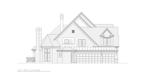 A111-A Campden House Exterior Left Elevation