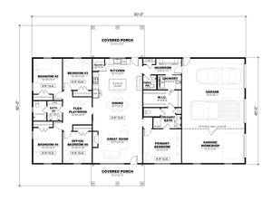 Cassidy 3 Archival Designs Floor Plan