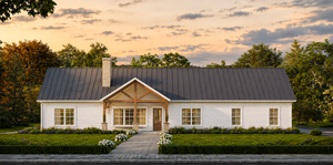 AN8257-A Country House, 4 Bedrooms, 3.5 Bathrooms | Cassidy-7 House Plan Exterior