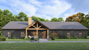Spacious 5-Bedroom Ranch Plan with Game Room and Workshop