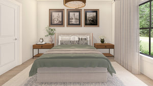 4-Bedroom Ranch Home Plan with Workshop and Split Layout